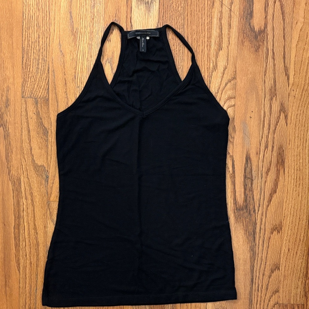 BCBGMaxAzria Black Camisole Top